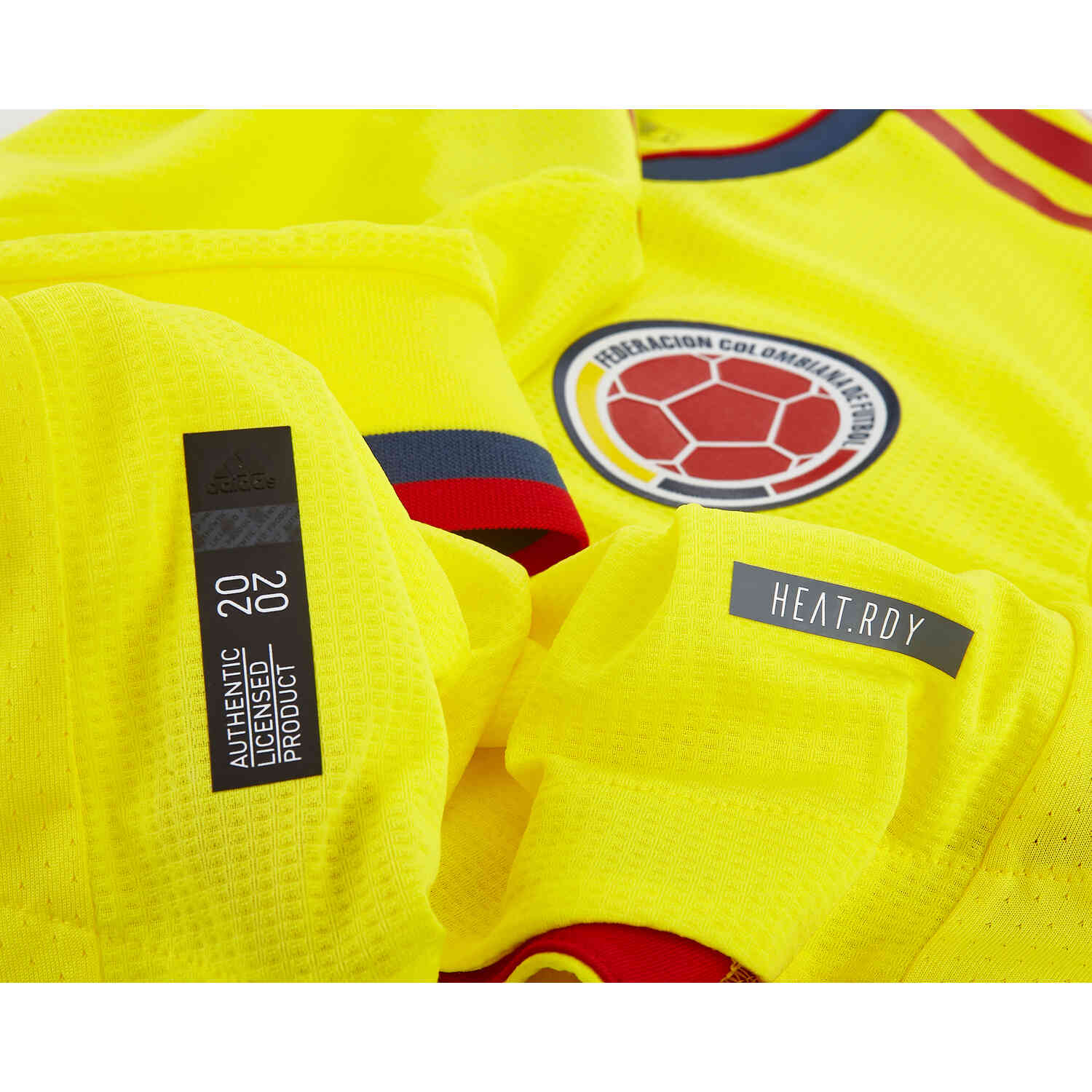 2020 adidas Colombia Home Authentic Jersey Soccer Master