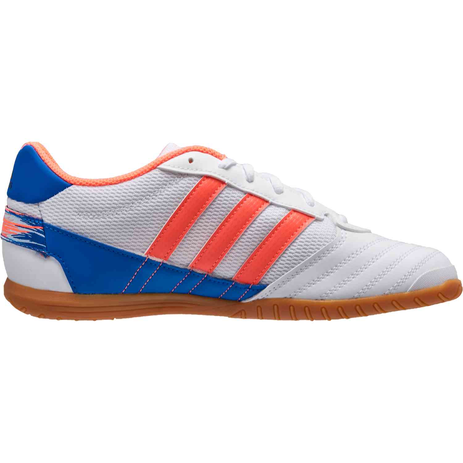 Moreel Voorspellen Waarneembaar adidas Super Sala IN - Footwear White & Signal Coral with Glory Blue -  Soccer Master