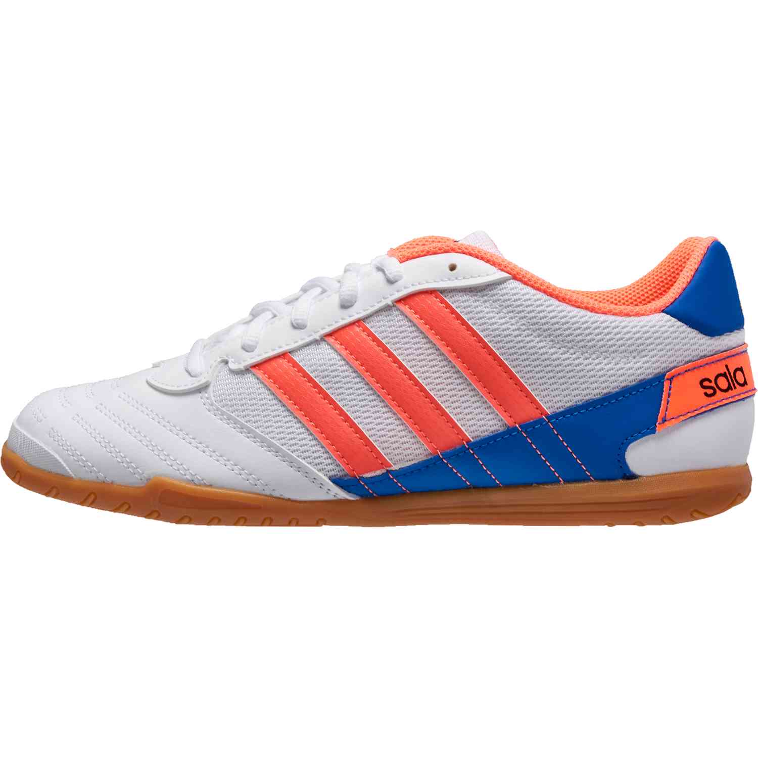 adidas Super Sala IN Footwear White Signal Coral with Glory