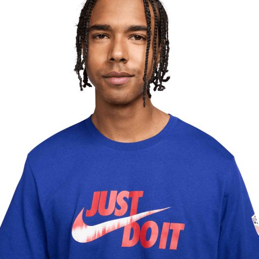 Mens USA T-shirt - Old Royal - Image 3