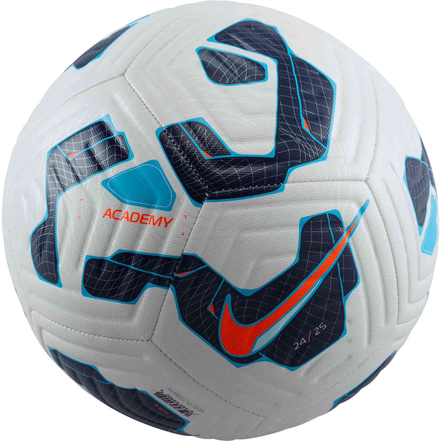 Nike Academy Soccer Ball White Blue Fury Soccer Master