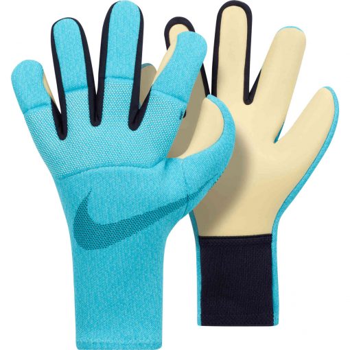 Nike Phantom Match Goalkeeper Gloves - Blue Fury & Glacier Blue with Blackened Blue