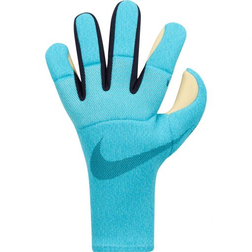 Nike Phantom Match Goalkeeper Gloves - Blue Fury & Glacier Blue with Blackened Blue - Image 2