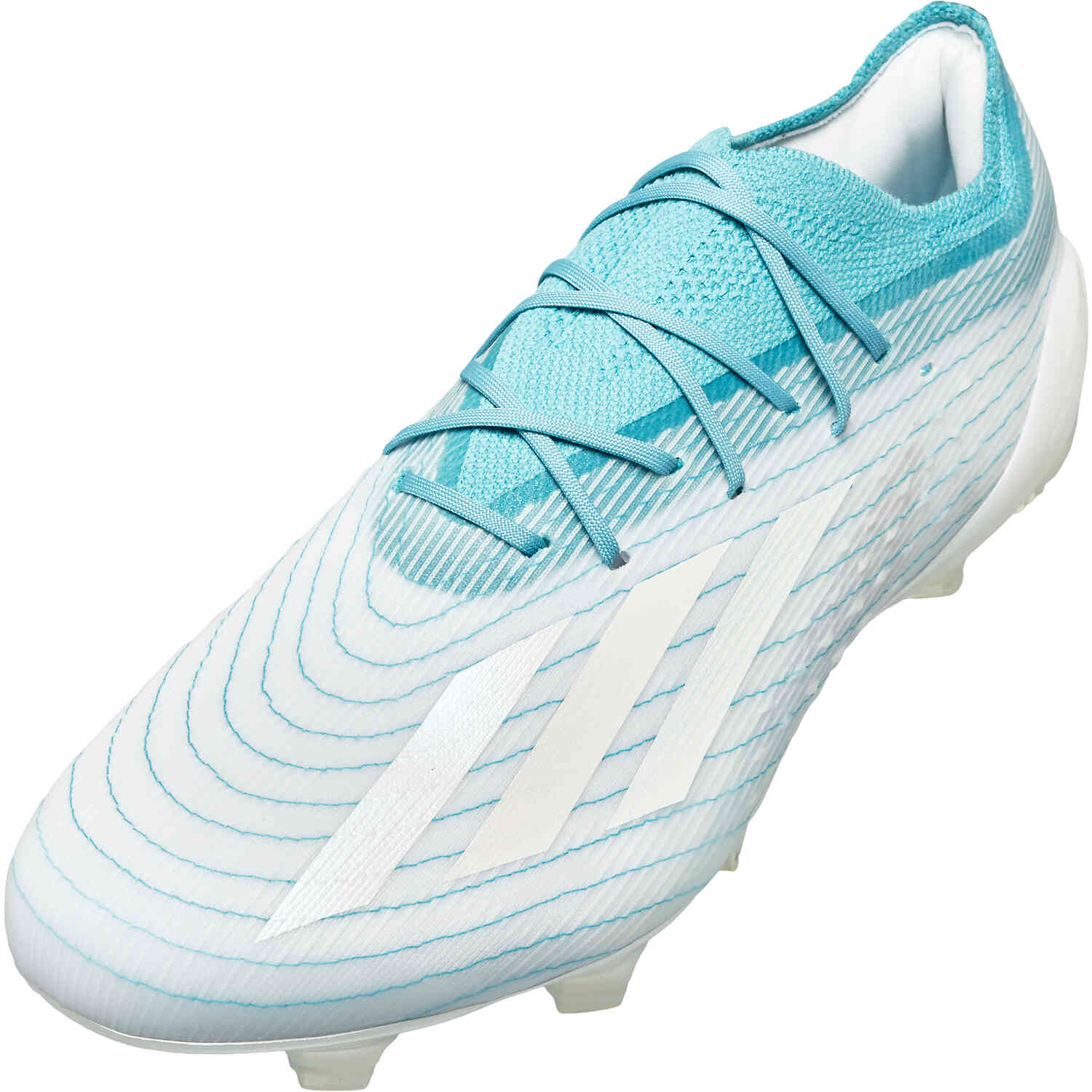 adidas X Speedportal.1 Parley FG Firm Ground Cleats - Blue & White - Soccer Master