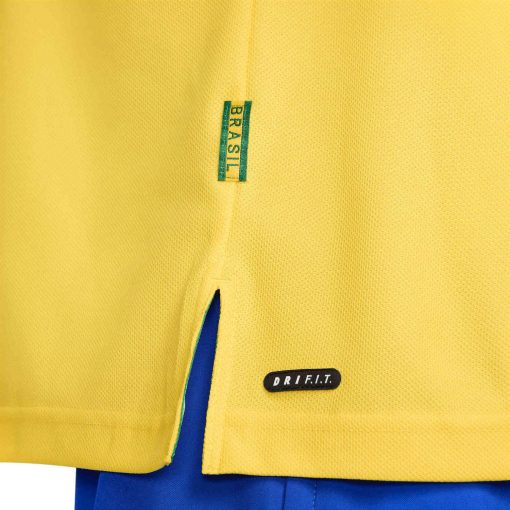 Nike Brazil 1998 Reissue Jersey - Varsity Maize/Pine Green/Lucky Green - Image 6