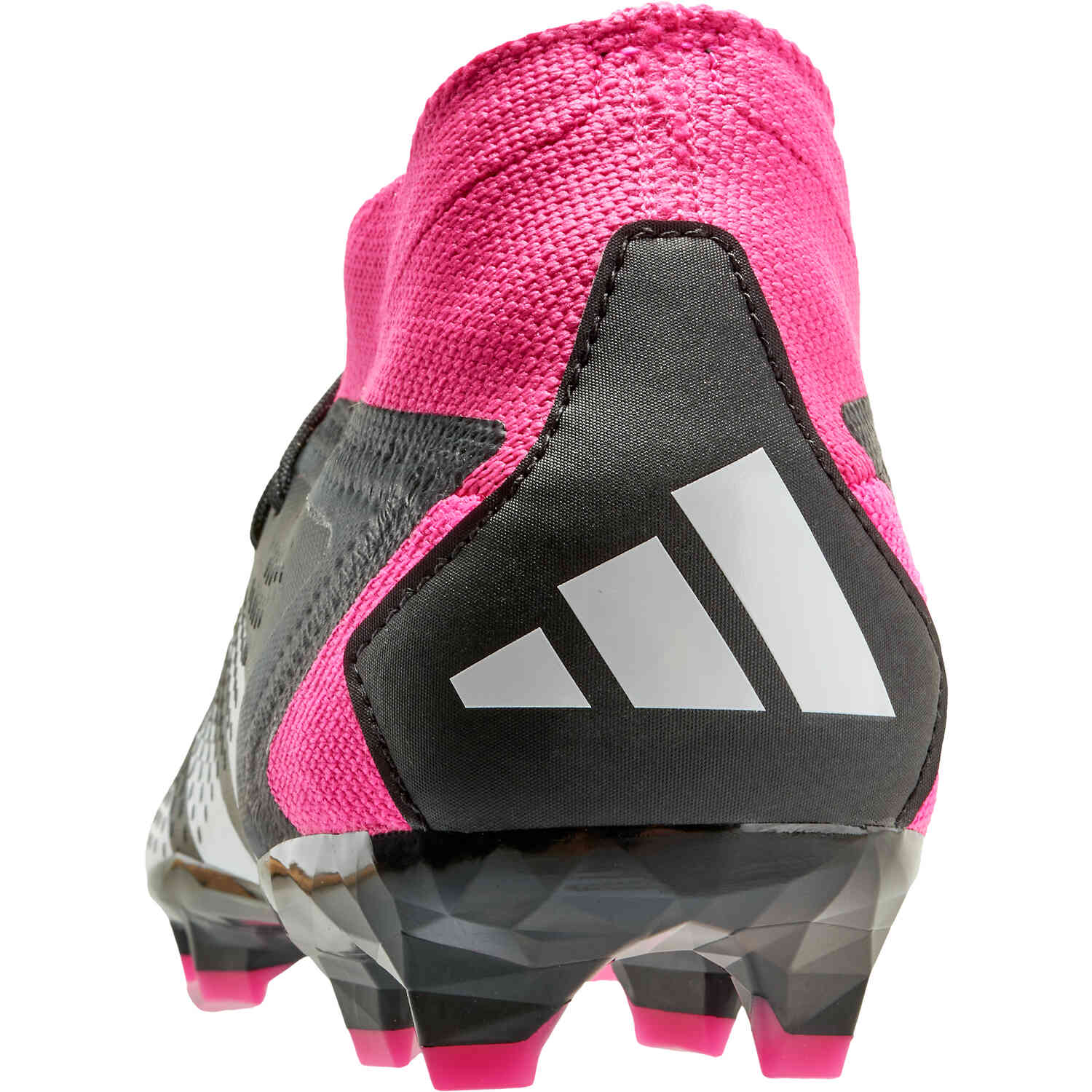 adidas Predator Accuracy.2 FG Black White with Team Shock Pink 2 Soccer Master