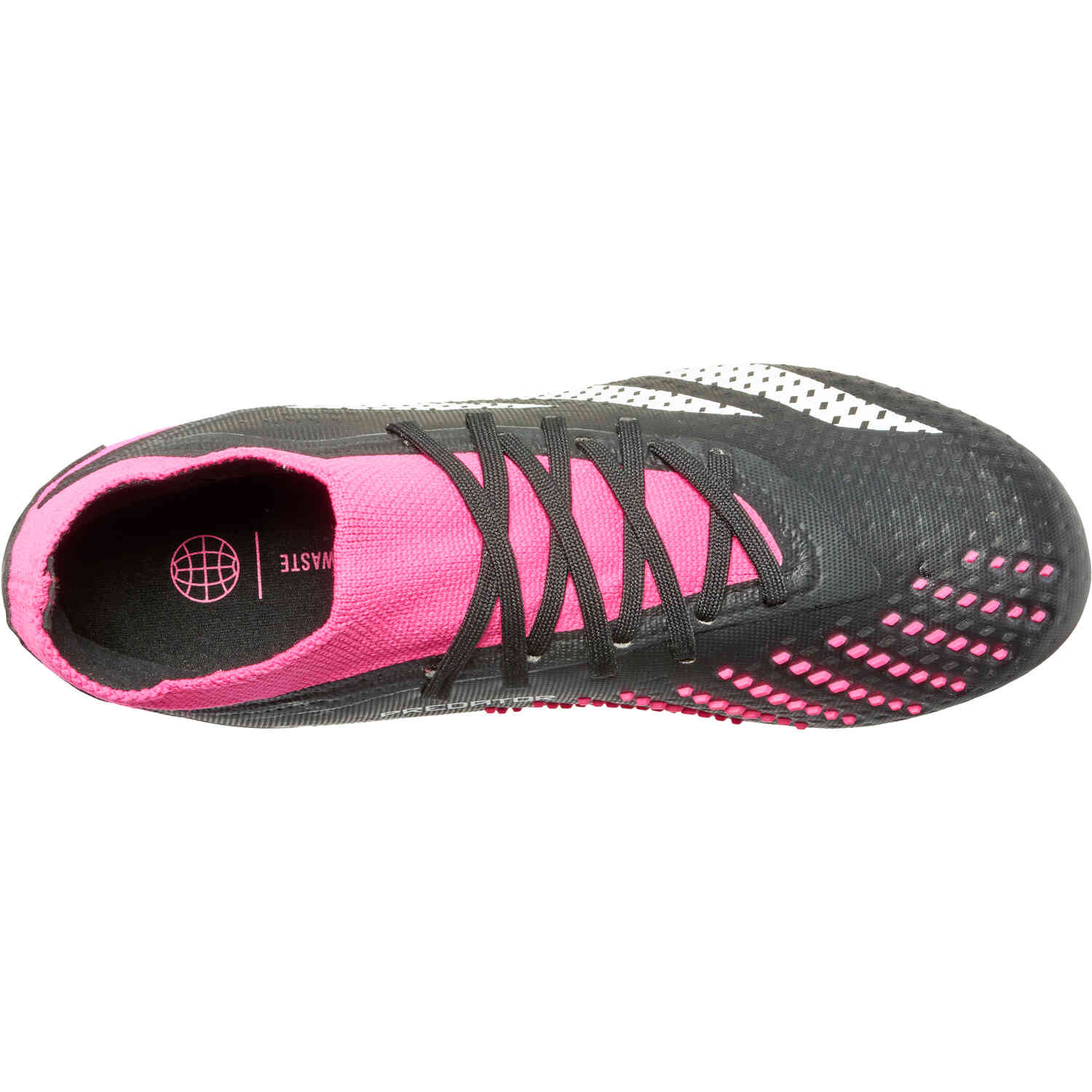 adidas+Predator+Accuracy.2+FG+Black+Pink+Cleats+GW4586+Men%27s+6+Women%27s+7  for sale online