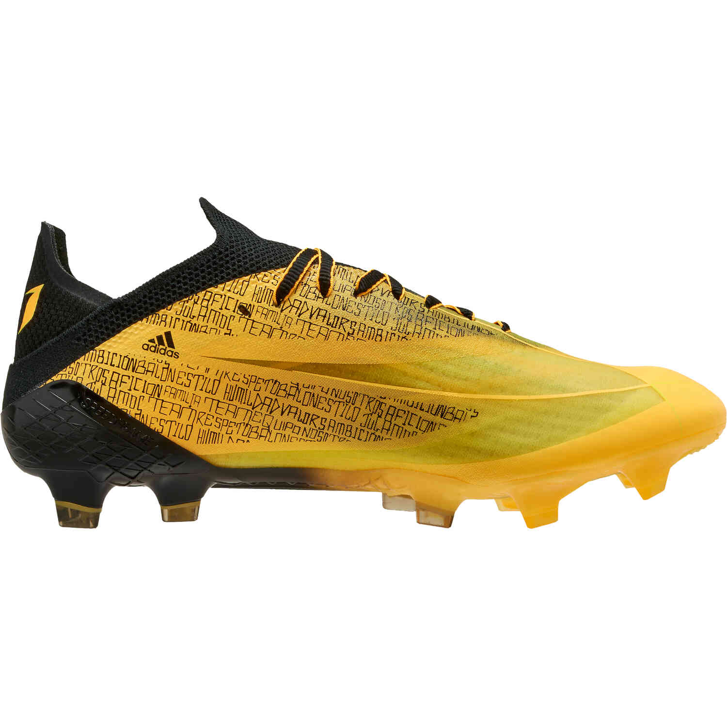 Gold messi soccer cleats hotsell