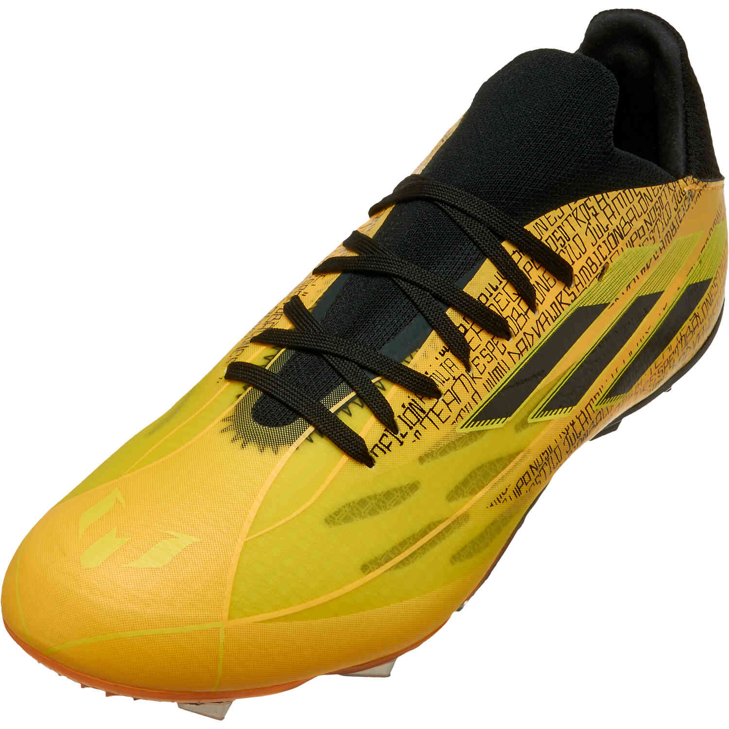 Adidas yellow soccer on sale cleats