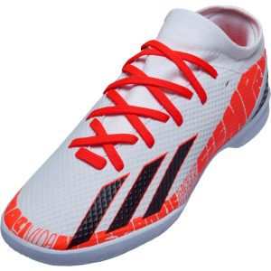 Op risico Donder vervolgens Kids adidas Messi X Speedportal.3 IN Indoor Soccer Shoes - Balon Te Adoro -  Soccer Master