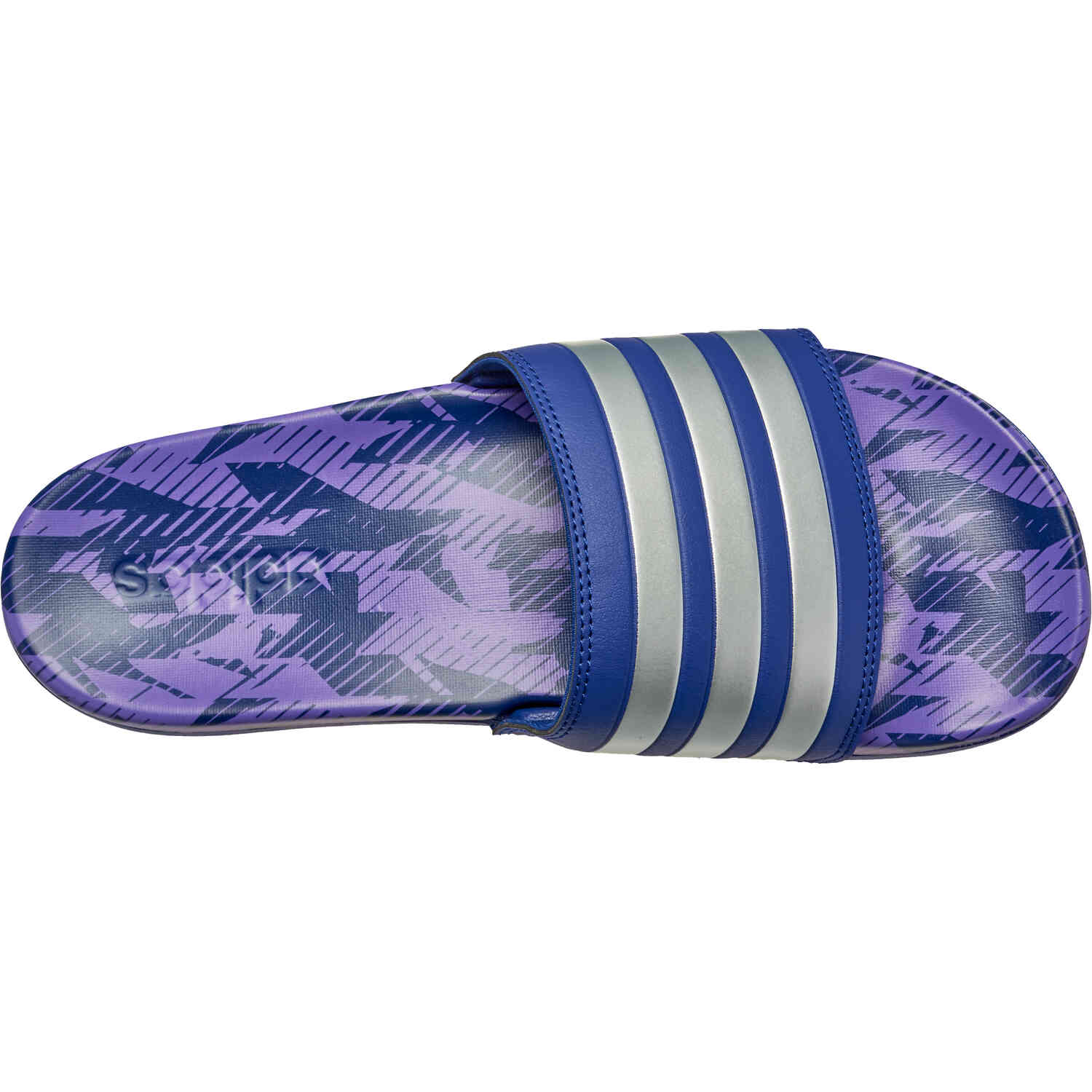 Adidas online slides silver