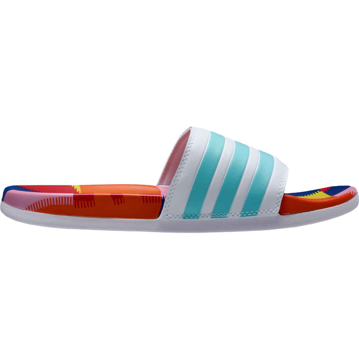 Clear adidas on sale slides