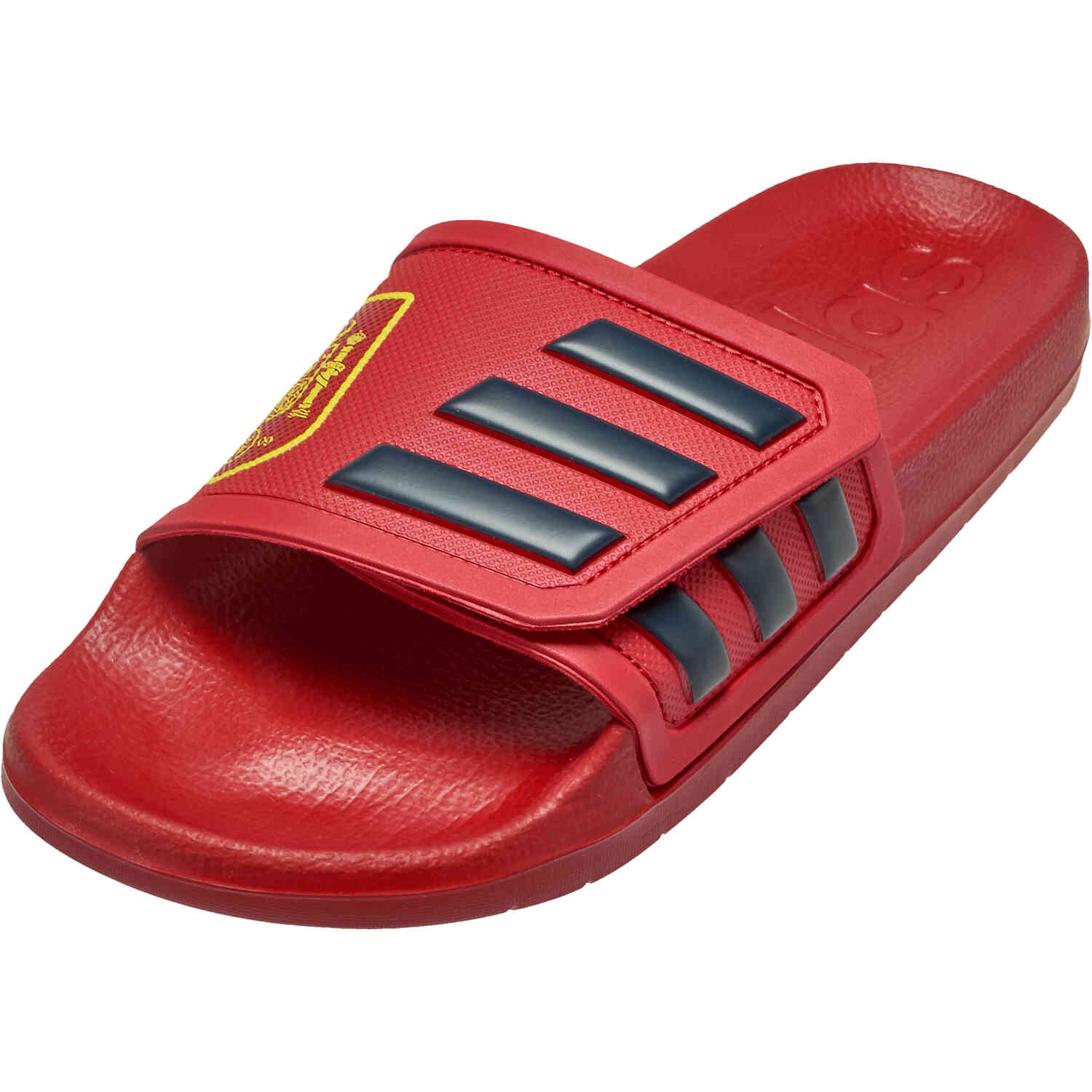 adidas Adilette Slides Power Red & - Soccer Master