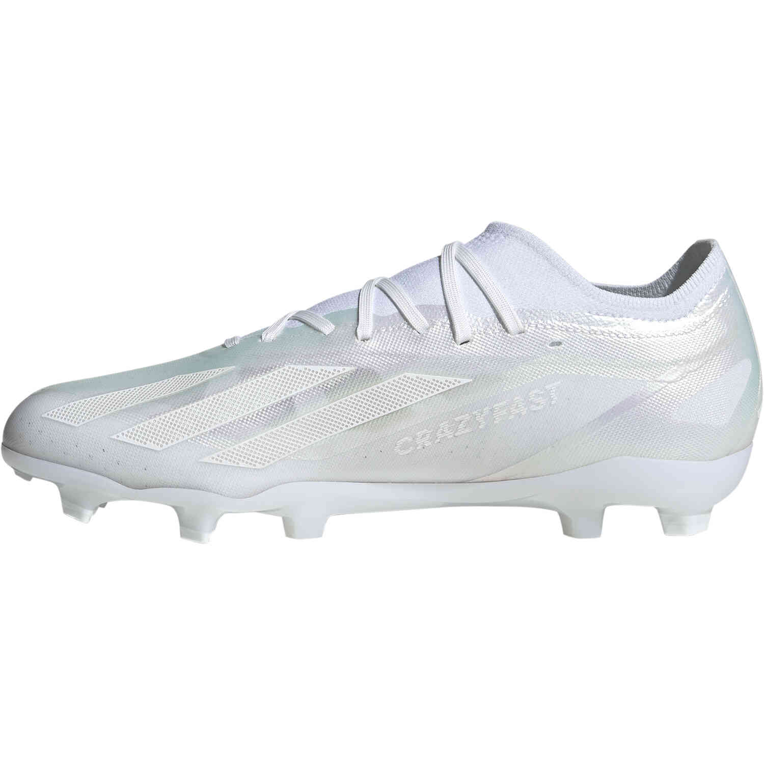 All white store adidas soccer cleats