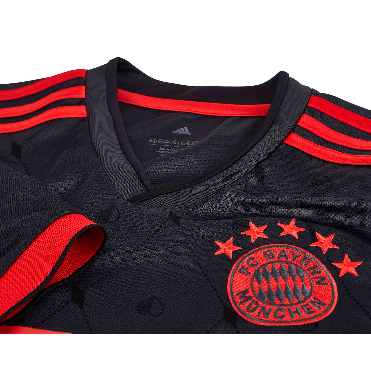  adidas Men's Soccer Bayern Munich 22/23 Third Jersey (as1,  Alpha, s, Regular, Regular, Small) Black : Sports & Outdoors