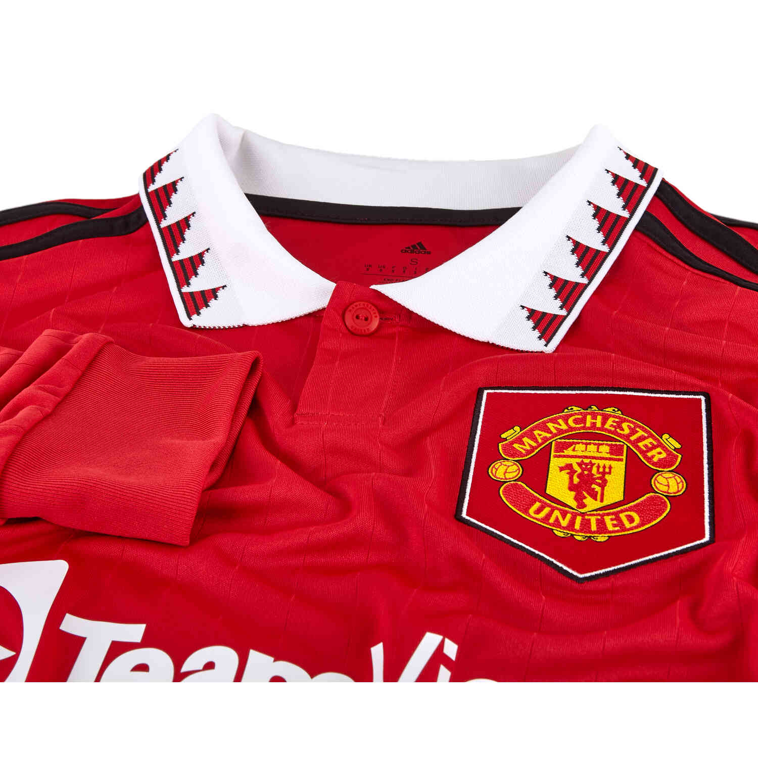 Manchester united jersey with collar