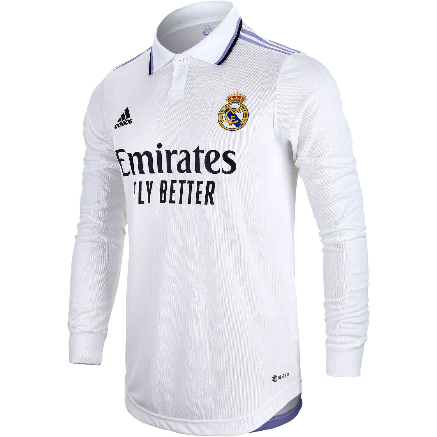 Men's adidas White Real Madrid 2023/24 Home Replica Long Sleeve Jersey
