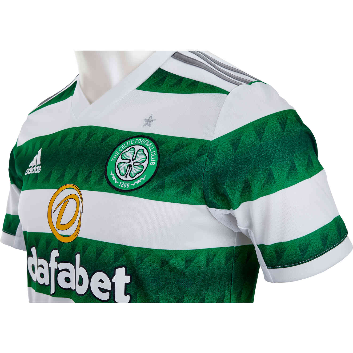 Celtic Mens 2022/23 Home Shirt with No Sponsor