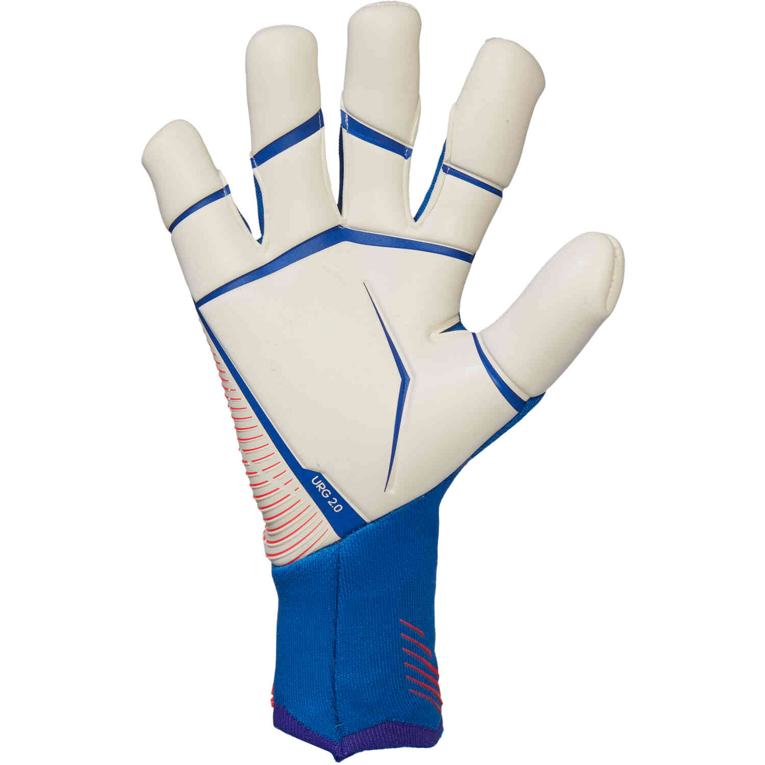 Adidas Predator Pro Goalie Gloves, Blue/Turbo/White / 12