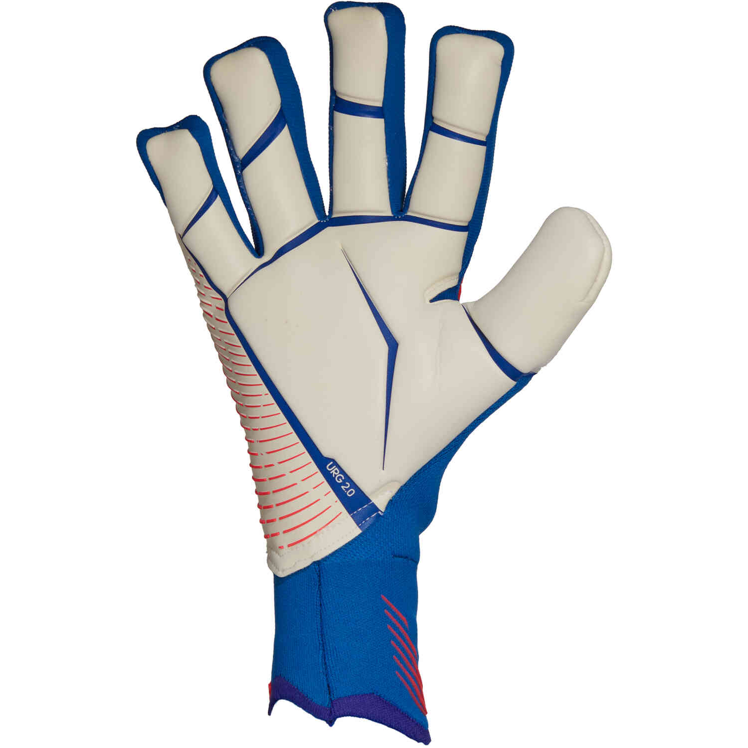 adidas Predator Pro Fingersave Goalkeeper Gloves - Hi-Res Blue 