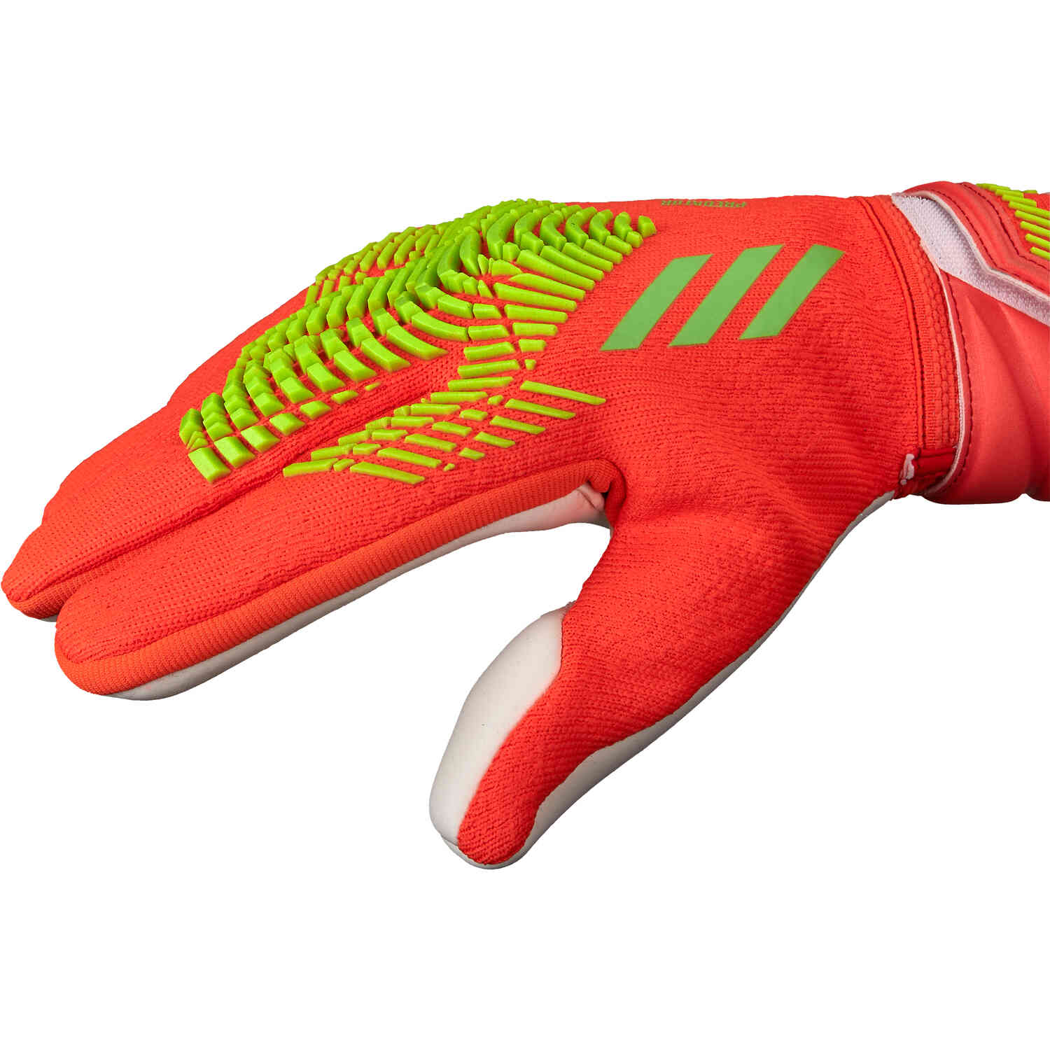  Unisex-Adult League Predator Goalie Gloves Solar Red/Team  Solar Green/Team Solar Green 7 : Sports & Outdoors