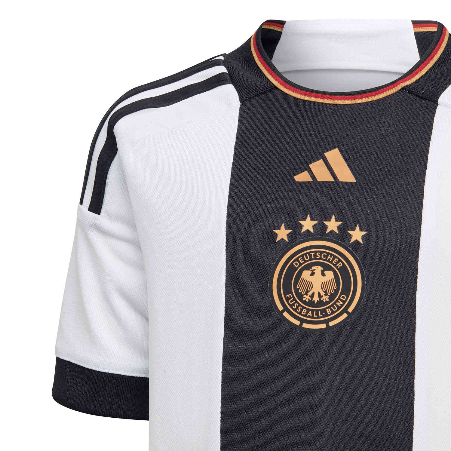 Adidas Men's Germany 2022 Away Long Sleeve Jersey - Black, XL