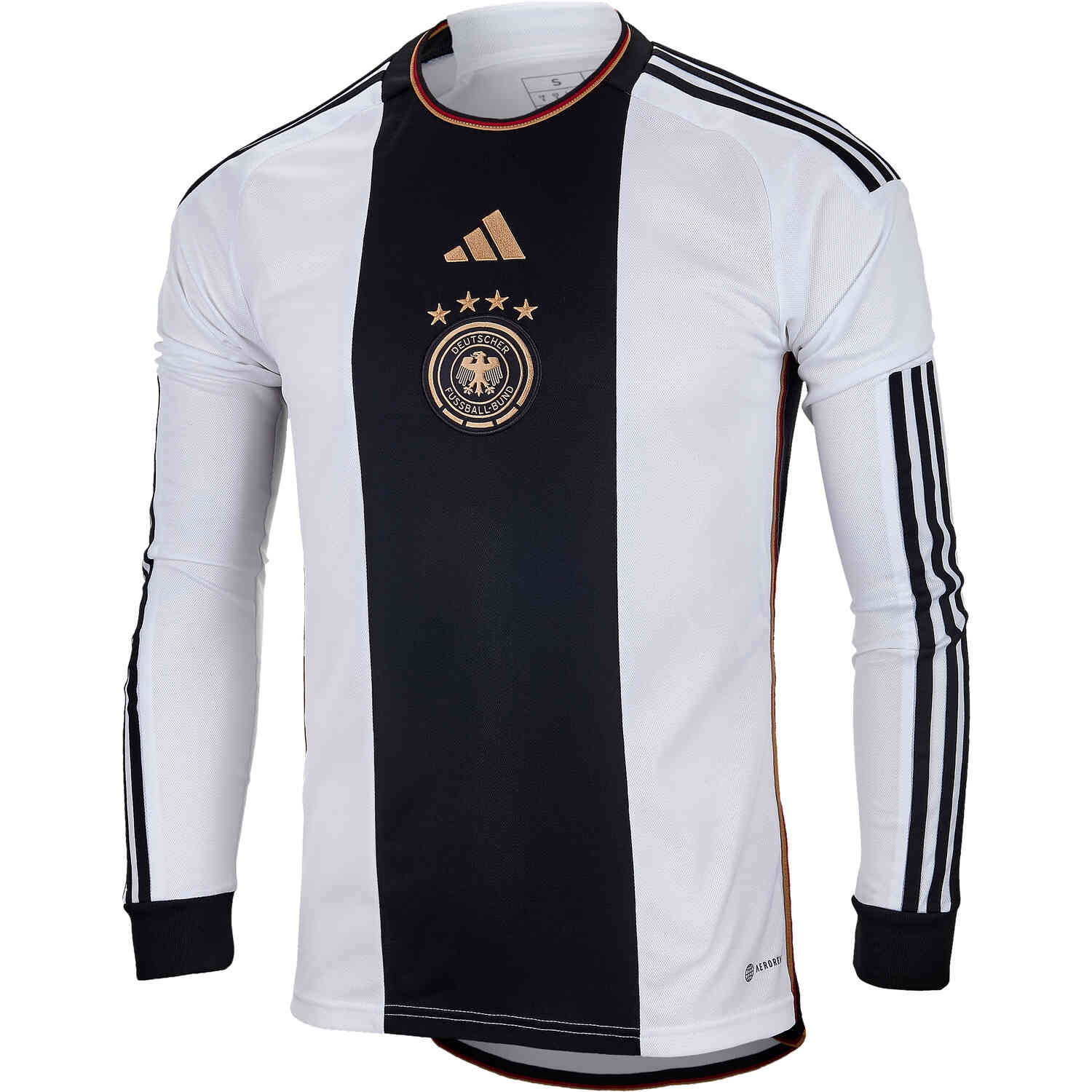 2022 adidas Germany Long Sleeve Home Jersey - Soccer Master