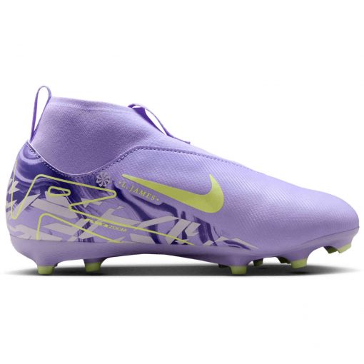 Kids Nike Mercurial Superfly 10 Academy FG - Purple Agate & Barely Volt - Image 3