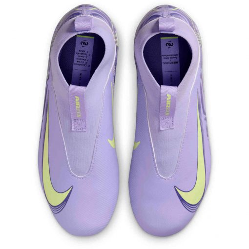 Kids Nike Mercurial Superfly 10 Academy FG - Purple Agate & Barely Volt - Image 5