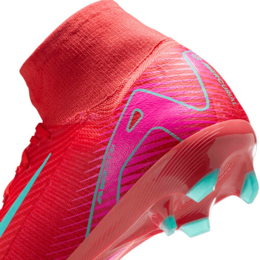 Nike Mercurial Superfly 10 Pro FG - Ember Glow & Aurora Green - Image 8