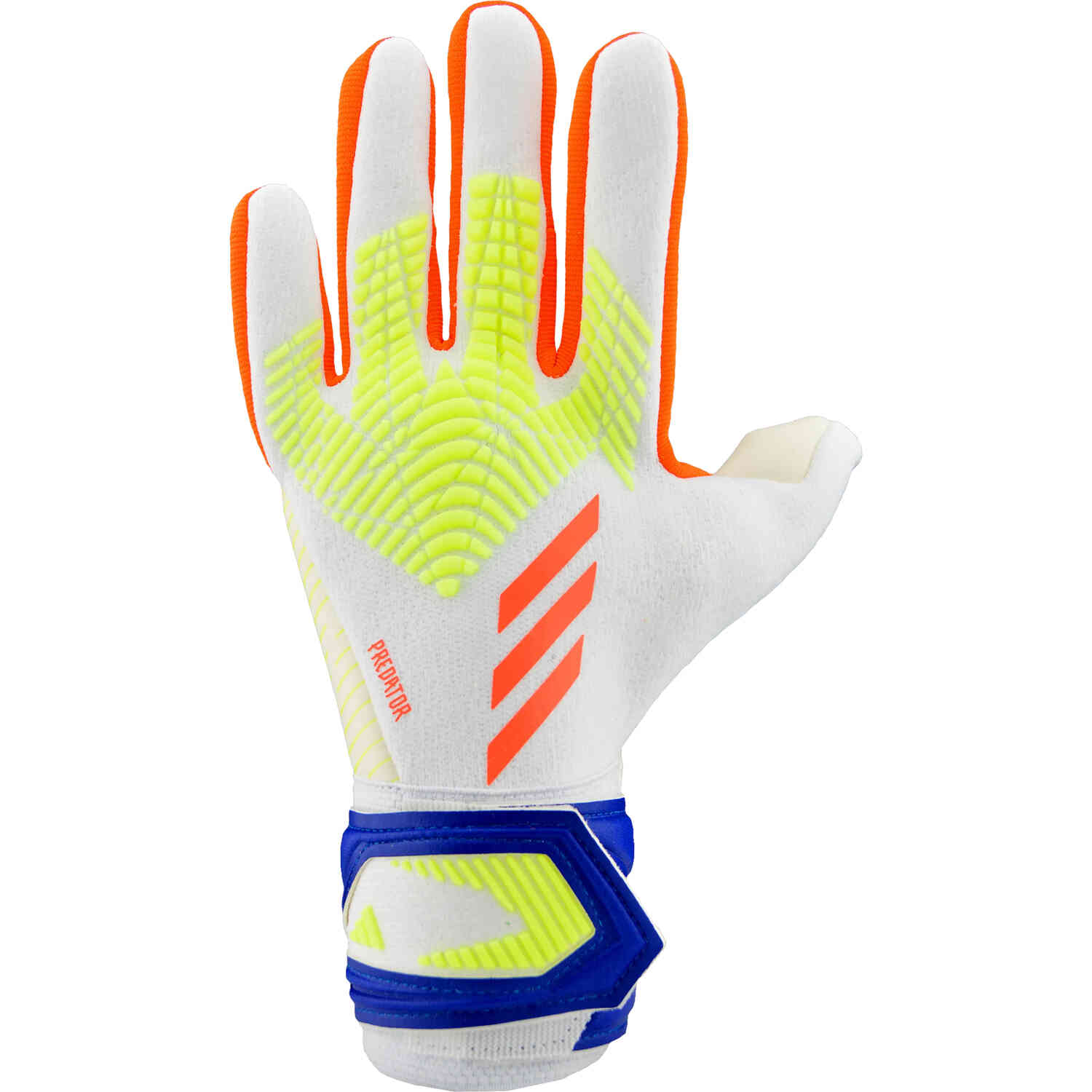 adidas Goalkeeper Gloves Predator Pro Al Rihla - White/Bright Cyan