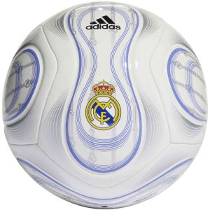 adidas Real Teamgeist Club Practice Soccer Ball - White, Metallic & Light - Soccer Master