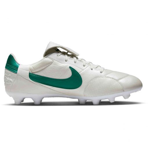 Nike Premier III FG - Mtlc Summit White & Mystic Green - Image 3