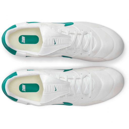 Nike Premier III FG - Mtlc Summit White & Mystic Green - Image 5