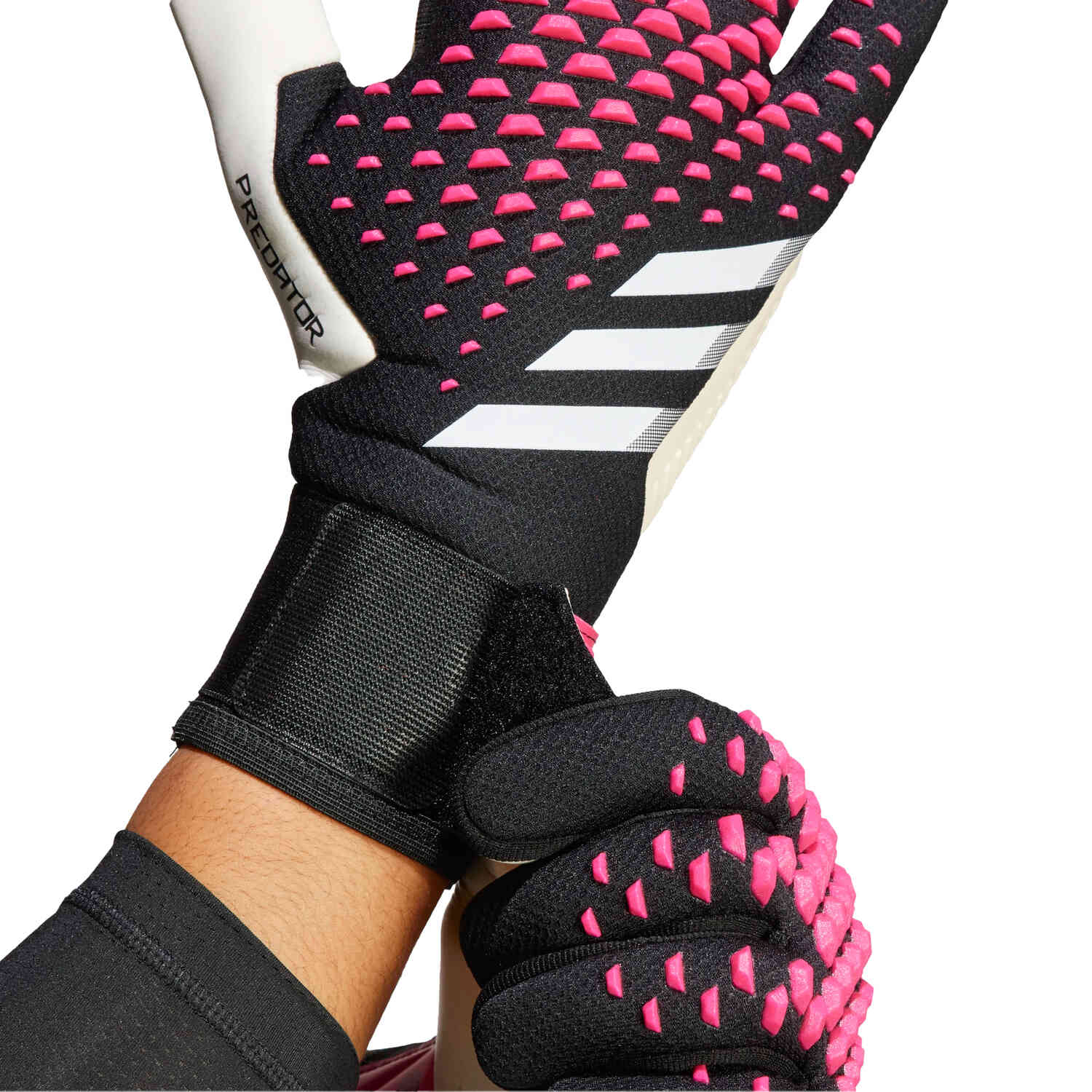 Adidas predator goalkeeper gloves pink discount