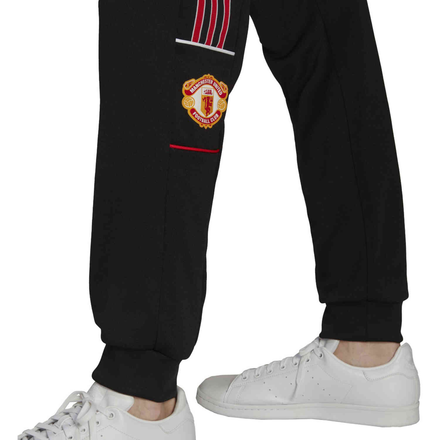 adidas Originals Manchester United Track Pants - Black - Soccer Master