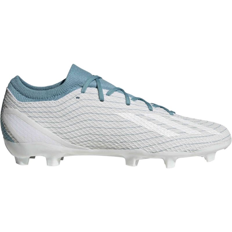 adidas Parley X Speedportal.3 FG Firm Ground Soccer Cleats - White ...