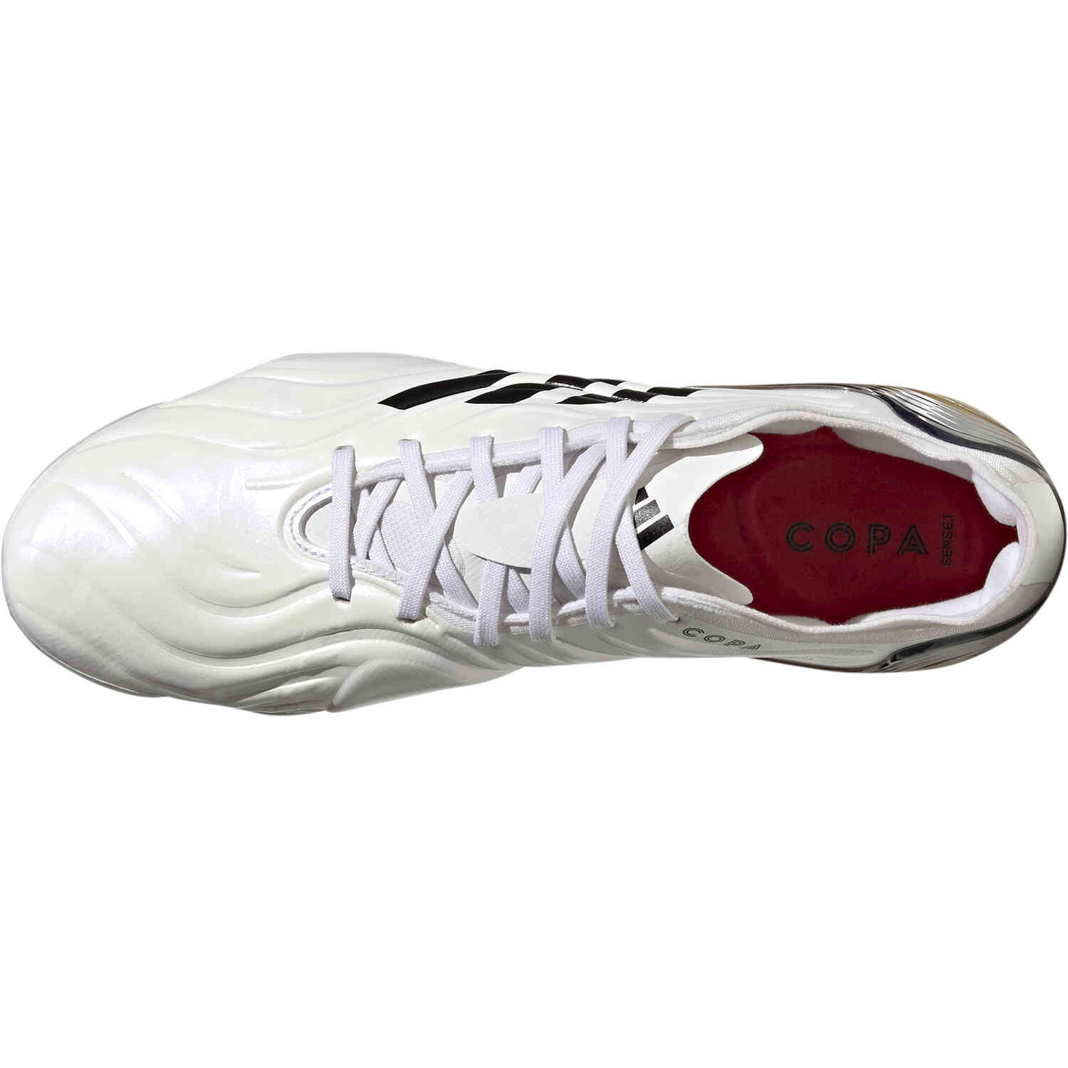adidas Copa Sense.1 FG Soccer Cleats | White Spark Pack