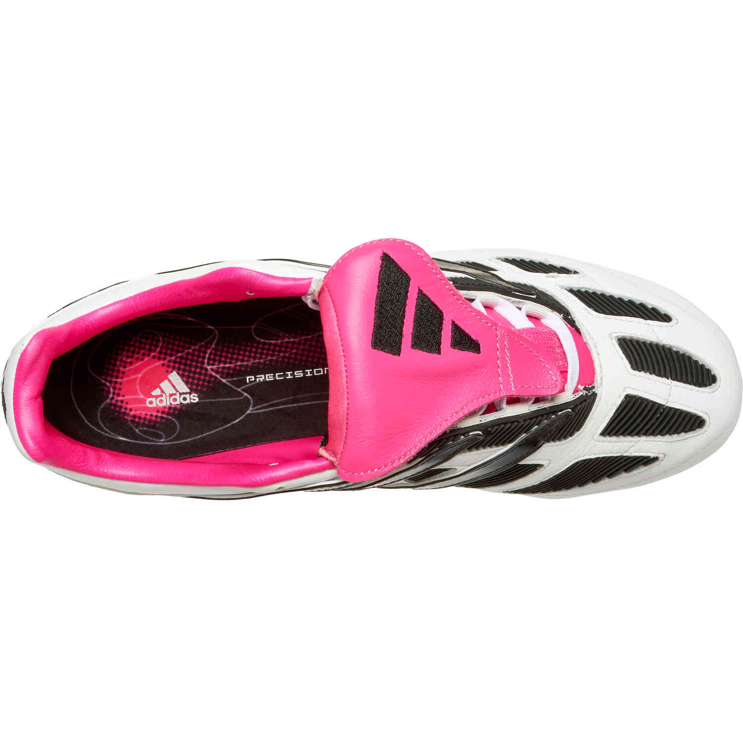 Adidas Predator Precision.3 FG - White/Black/Pink - Size 6.5