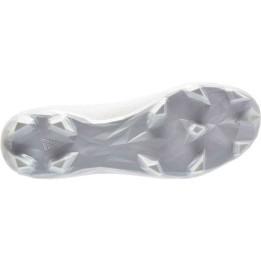 adidas Predator Accuracy.3 FG - White & White with Black - Image 6