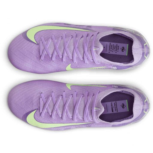Kids Nike Mercurial Vapor 16 Pro FG - Purple Agate & Barely Volt - Image 5