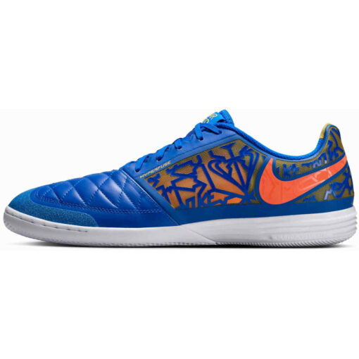 Nike Lunargato II IC - Racer Blue & Hyper Crimson - Image 2