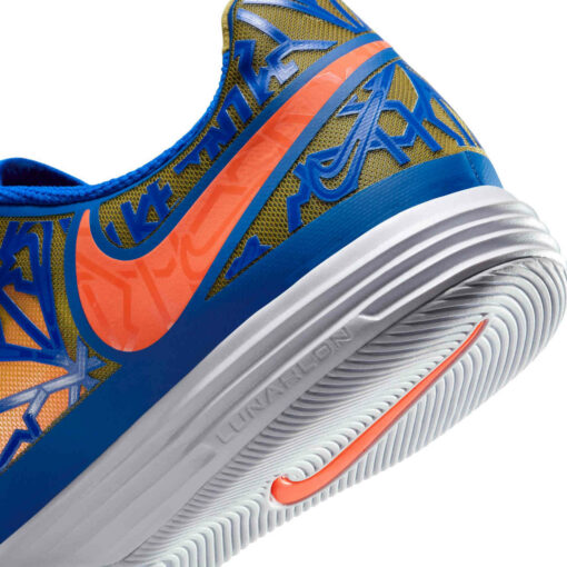 Nike Lunargato II IC - Racer Blue & Hyper Crimson - Image 8