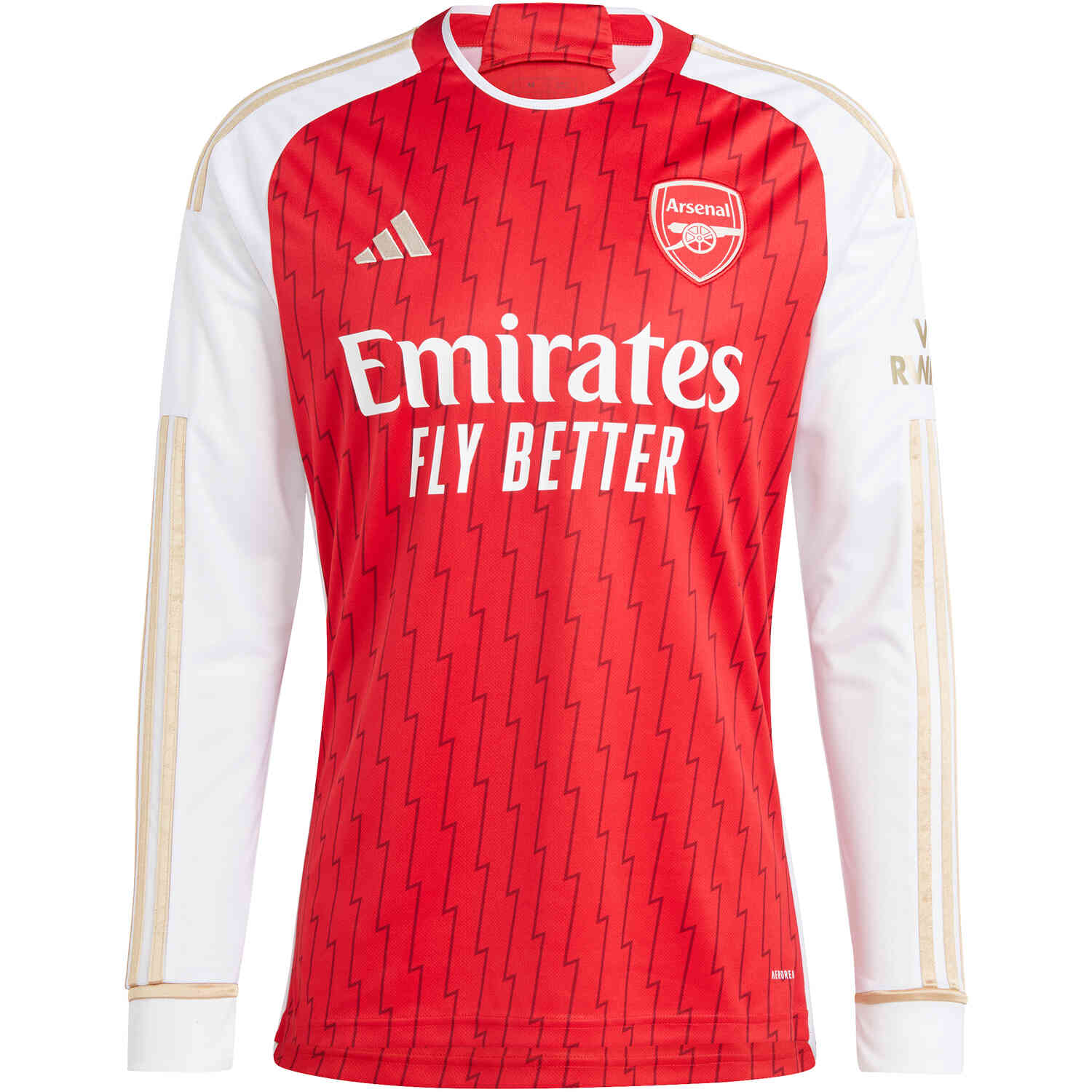 2023/2024 adidas Arsenal Long Sleeve Home Jersey - Soccer Master
