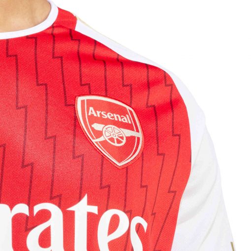 2023/2024 adidas Arsenal Long Sleeve Home Jersey - Image 3