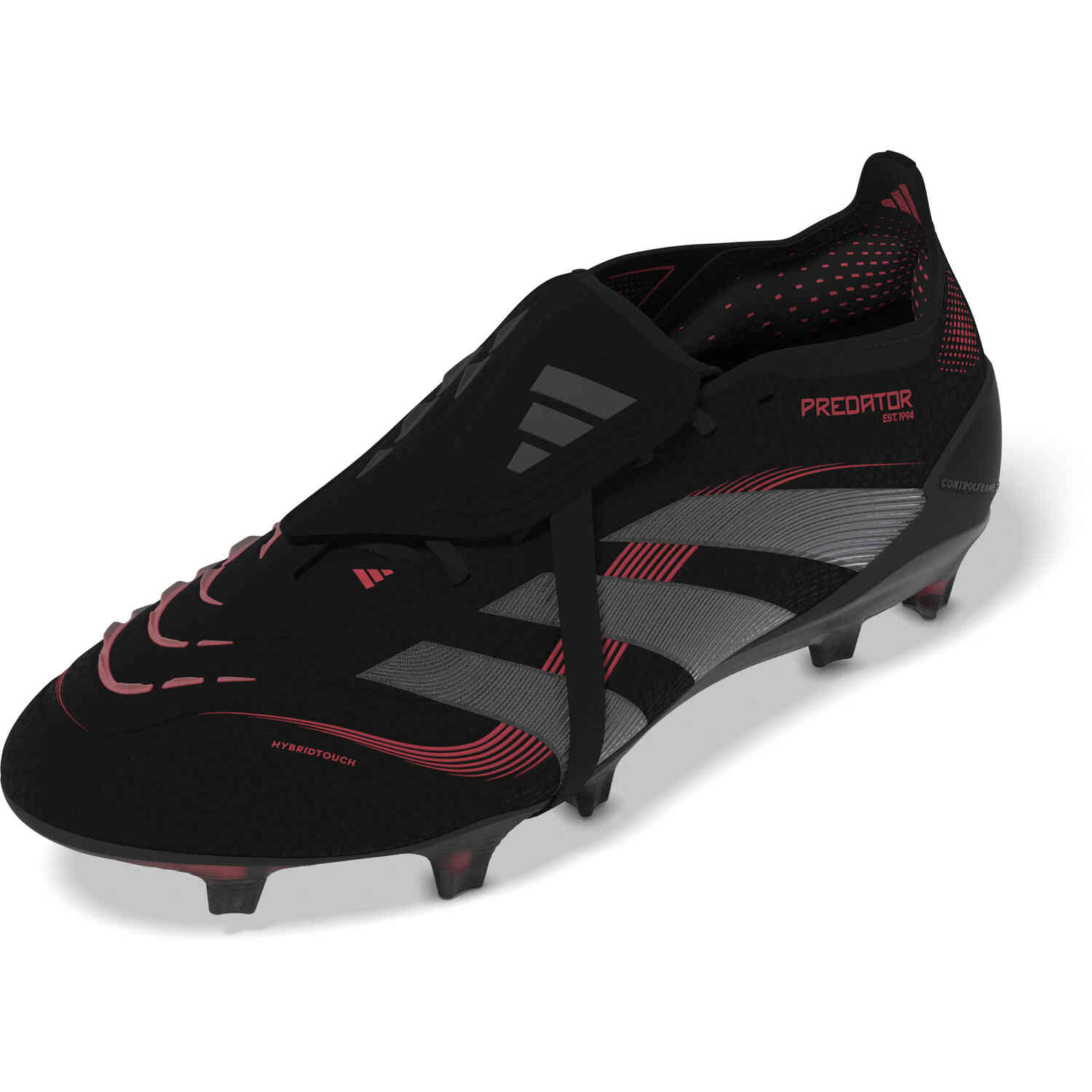 adidas Predator FT Elite FG - Core Black & Grey Four with adidas Predator FT Elite FG - Core Black & Grey Four with