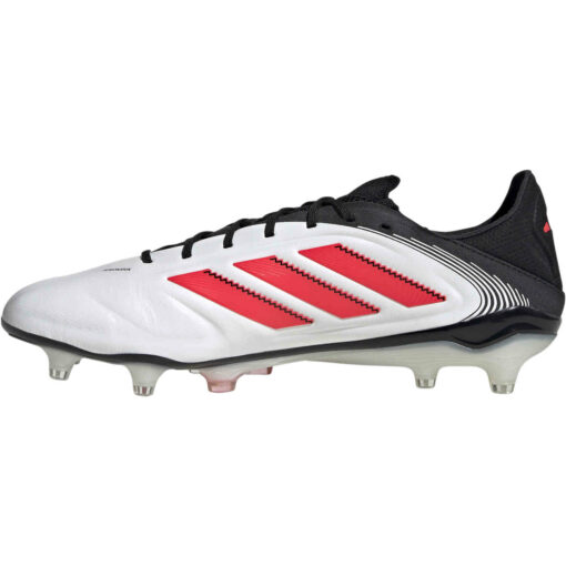 adidas Copa Pure III Elite FG - Ftwr White & Lucid Red with Core Black - Image 2