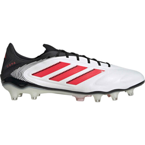 adidas Copa Pure III Elite FG - Ftwr White & Lucid Red with Core Black - Image 3