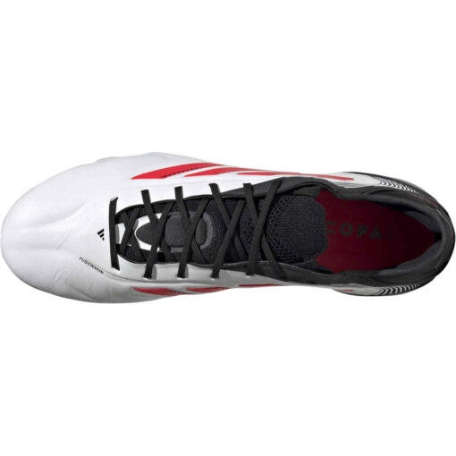 adidas Copa Pure III Elite FG - Ftwr White & Lucid Red with Core Black - Image 5