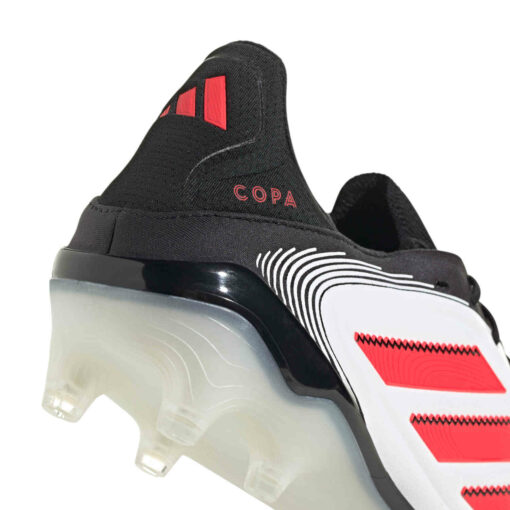 adidas Copa Pure III Elite FG - Ftwr White & Lucid Red with Core Black - Image 8